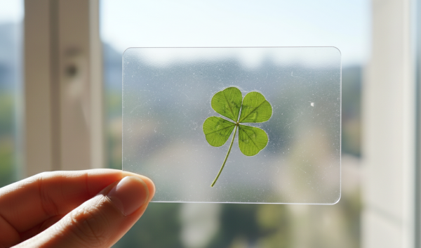 Véritable Trèfle à 4 Feuilles | Porte-Bonheur Naturel Français